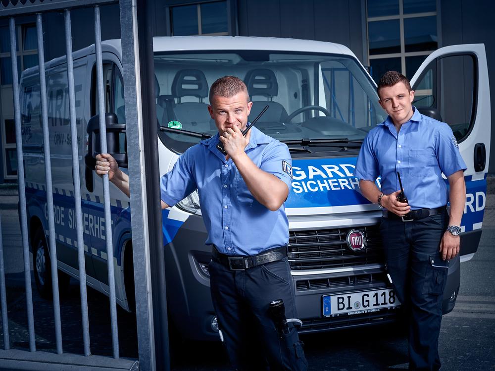 Das Team vom Garde Sicherheitsdienst in Bielefeld